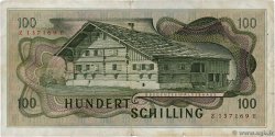 100 Schilling AUSTRIA  1969 P.146a MB