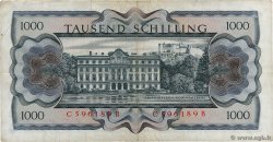 1000 Schilling AUSTRIA  1966 P.147a F