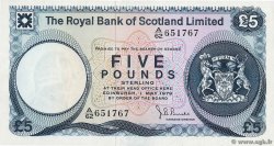 5 Pounds SCOTLAND  1979 P.337a EBC