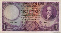 1 Pound SCOTLAND  1953 PS.332 MB