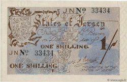 1 Shilling JERSEY  1941 P.02a fVZ