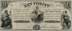 2 Forint HUNGRíA  1852 PS.142r1
