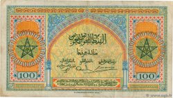 100 Francs MAROCCO  1943 P.27a BB