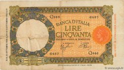 50 Lire ITALIE  1938 P.054b TB