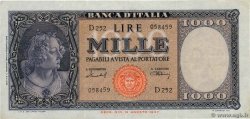1000 Lire ITALY  1949 P.088b VF