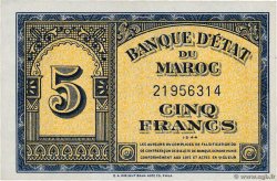 5 Francs MARUECOS  1944 P.24