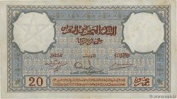 20 Francs MAROCCO  1941 P.18b BB