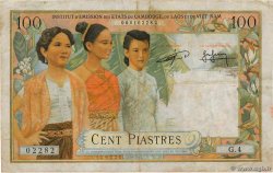 100 Piastres - 100 Riels FRANZÖSISCHE-INDOCHINA  1954 P.097