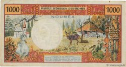 1000 Francs NOUVELLE CALÉDONIE  1969 P.61 VF-