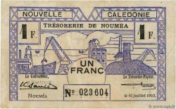 1 Franc NOUVELLE CALÉDONIE  1942 P.52 BB