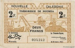 2 Francs NOUVELLE CALÉDONIE  1943 P.56b MBC