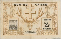2 Francs NOUVELLE CALÉDONIE  1943 P.56b VF
