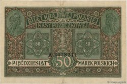 50 Marek POLAND  1917 P.005 VF-