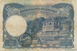 10 Rupees CEYLON  1944 P.036Aa MB