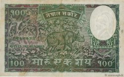 100 Mohru NEPAL  1952 P.04b F