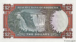 2 Dollars RHODESIA  1977 P.31b FDC