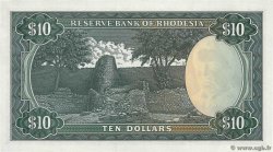 10 Dollars RODESIA  1976 P.33b SC+