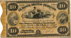 10 Pesos URUGUAY  1871 PS.172a fS