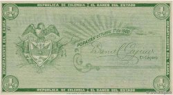 1 Peso COLOMBIA  1900 PS.0504a SC+