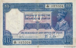 10 Rupees INDIA  1917 P.007b