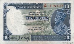 10 Rupees INDIA
  1928 P.016b BB