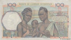 100 Francs FRENCH WEST AFRICA  1950 P.40 SS