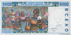 5000 Francs STATI AMERICANI AFRICANI  1999 P.113Ai q.FDC