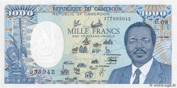 1000 Francs CAMERUN  1990 P.26b q.FDC