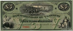 5 Pesos Bolivianos Non émis ARGENTINA  1869 PS.1783r FDC