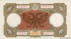 20 Franga ALBANIA  1939 P.07 q.FDC