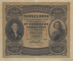 100 Kroner NORVÈGE  1944 P.10c