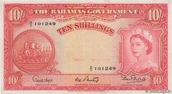 10 Shillings BAHAMAS  1953 P.14b