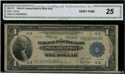 1 Dollar ÉTATS-UNIS D AMÉRIQUE Philadelphia 1918 P.371C