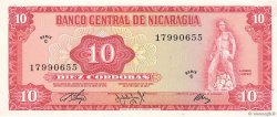 10 Cordobas NICARAGUA  1972 P.123 UNC