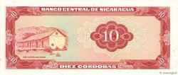 10 Cordobas NICARAGUA  1972 P.123 UNC