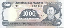 1000 Cordobas NICARAGUA  1985 P.143 NEUF
