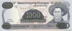 500000 Cordobas sur 1000 Cordobas NICARAGUA  1987 P.150 FDC
