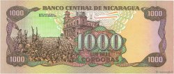 1000 Cordobas NICARAGUA  1988 P.156a SC+