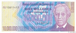 10000000 Cordobas NICARAGUA  1990 P.166 FDC