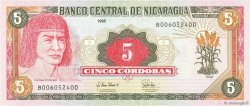 5 Cordobas NICARAGUA  1995 P.180 SUP