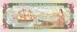 5 Cordobas NICARAGUA  1995 P.180 SUP