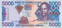 5000 Leones SIERRA LEONE  2003 P.27b NEUF