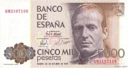 5000 Pesetas SPANIEN  1979 P.160 VZ