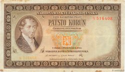 500 Korun CHECOSLOVAQUIA  1946 P.073a