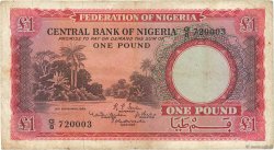1 Pound NIGERIA  1958 P.04 S