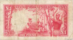 1 Pound NIGERIA  1958 P.04 F