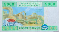 5000 Francs CENTRAL AFRICAN STATES  2002 P.309M UNC-
