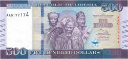 500 Dollars LIBERIA  2016 P.36