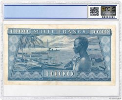 1000 Francs GUINÉE  1958 P.09 TTB+