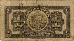1 Sol PERú  1917 P.031a RC+